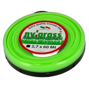 Damil 2.7mm szögletes   60 méter olasz FIN/T/2.7/0.5/SZ/B