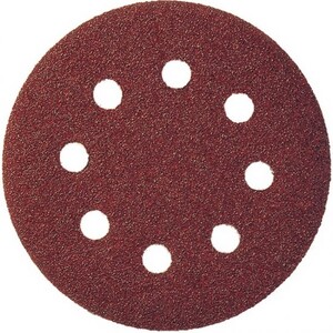 Klingspor Tépőzáras csiszolópapír 125 8lyuk P120 - 89493