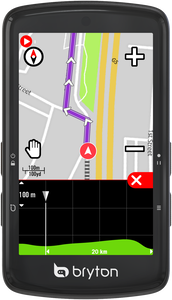 BRYTON Computer Bryton Rider S810 T GPS komputer szett HRM/CAD/SPD BRRIDERS810T