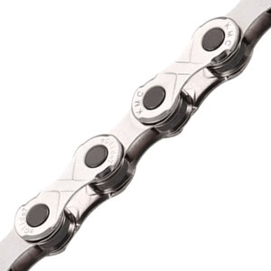 KMC Lánc KMC 09-11 seb. EGlide-T 1/2x11/128 132L ezüst/ezüst e-bike CUES kompatibilis EGLIDE-T