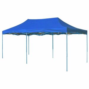 Összecsukható kerti pavilon hordtáskával kék 2,9x5,7m HOP1000809-1