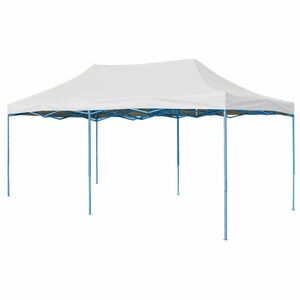 Összecsukható kerti pavilon 2,9x5,7m fehér hordtáskával HOP1000809-3
