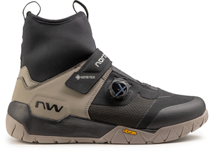 NORTHWAVE Cipő NW MTB MULTICROSS PLUSGTX 43 téli, fekete/homok 80234022-91-43