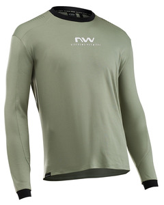 NORTHWAVE Mez NW SHARP hosszú M zöld/fehér 89241115-134-M