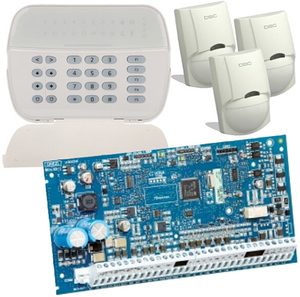DSC NEO HS2016 + HS2LEDE1 + 3 db LC100PI 127650