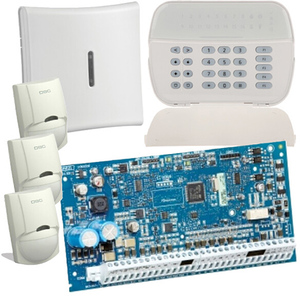 DSC NEO HS2016 + HS2LEDE1 + HSM2HOST8 + 3 db LC100 127652
