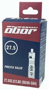 OBOR belső gumi 27,5x2,0-2,6 FV 40mm 19524