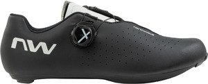 NORTHWAVE Cipő NW ROAD SONIC PLUS 44 FEKETE/VILÁGOSSZÜRKE 80261067-120-44