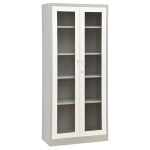 Blax WinCab 800 Szürke üvegajtós iratszekrény BLX019