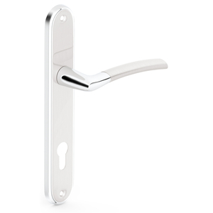 Metal-Bud ZORBA 90 PZ Szatén króm elegáns beltéri ajtókilincs MBVZ9YC