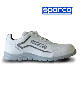 Sparco Nitro védőcipő S3 44 fehér kifutó - 0752244BIBI