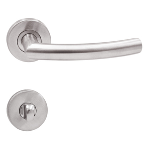 Maestro GINO WC Inox kilincs LMS1129WC