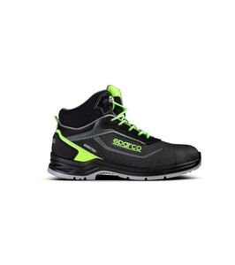 Sparco INDY-He Ranger ESD S3S SR LG Védőbakancs Szürke/zöld 41 - 0754241NRVF
