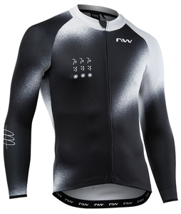 NORTHWAVE Mez NW BLADE hosszú XL fekete/világosszürke 89261227-03-XL