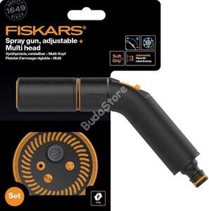Fiskars Comfort locsolópisztoly, állítható öntözőfej + öntözőfej, multi - 1056494