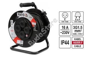 YATO Kábeldob 30m 3x1,5mm2 - YT-81053