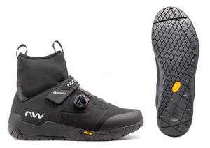 NORTHWAVE Cipő NW MTB MULTICROSS PLUSGTX 47 téli, fekete 80234022-10-47