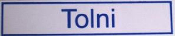 JKH Tábla műanyag 20 x 4,5 cm TOLNI 3427117