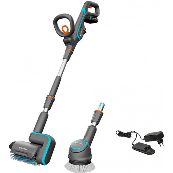 Gardena AquaBrush Akkumulátoros tisztító Universal 04/18V P4A akkumulátorral - 14842-20
