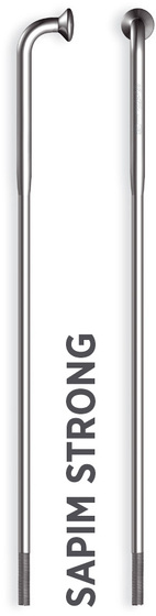 SAPIM Küllő SA Strong Inox 14G 254mm J-Bend + Polyax réz 14G 12mm ezüst SAST14254N