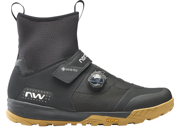 NORTHWAVE Cipő NW MTB KINGROCK PLUS GTX 42 téli, fekete/homok 80224001-91-42