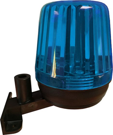 LUX230B Villogó lámpa LED-es kék 121246