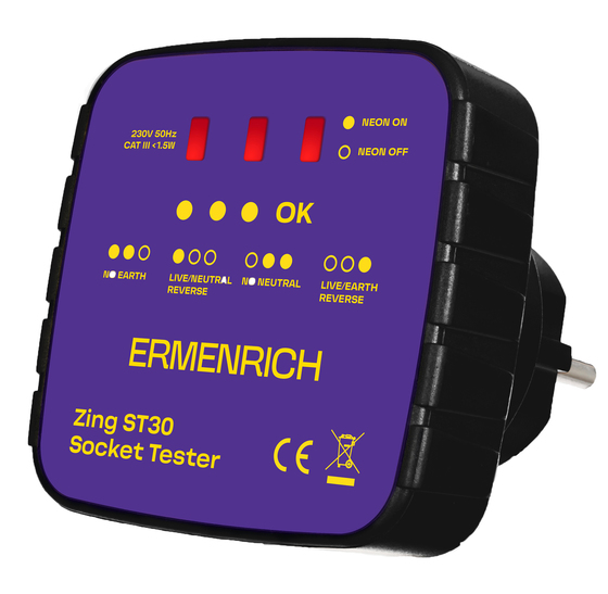 Ermenrich Zing ST30 aljzat-tesztelő 83818