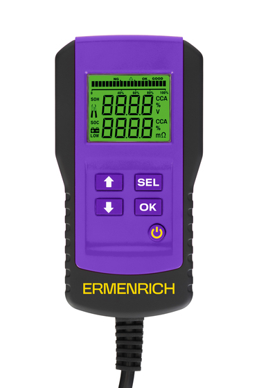 Ermenrich Zing AL45 akkumulátor-tesztelő 83822