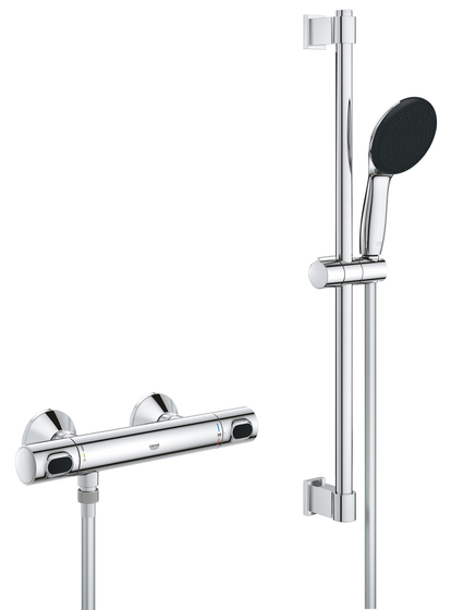 Grohe Precision Flow króm Termosztátos zuhanycsaptelep 1/2' - Gr.34800001