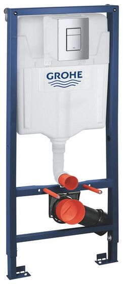 Grohe Rapid SL króm 3-az-1-ben WC szett, 1,13 méteres beépítési magasság - Gr.38772001