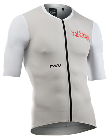 NORTHWAVE Mez NW ESSENCE EVO RÖVID L SZÜRKE/FEHÉR 89251157-118-L