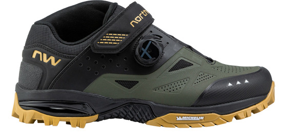 NORTHWAVE Cipő NW ALL TER. ENDURO MID 2 46 ZÖLD/FEKETE 80223011-47-46