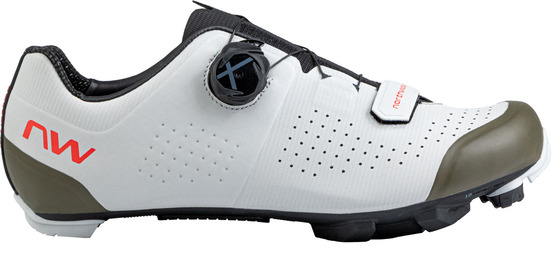 NORTHWAVE Cipő NW MTB RAZER 45,5 VILÁGOSSZÜRKE/ZÖLD 80252051-113-45