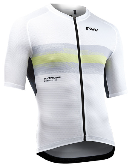 NORTHWAVE MEZ NW FORCE EVO RÖVID S FEHÉR/ZÖLD (MATCHA) 89241077-58-S