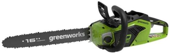 Láncfűrész akkumulátoros Greenworks GD40CS18 40 v, 3/8-1.3-56 szemes, akku- és töltő nélkül 2005807-GW
