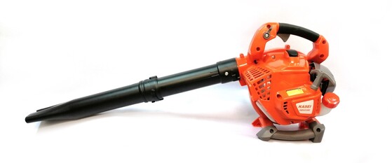 Lombfúvó-szívó robbanómotoros Kasei EBV230E 22.5cm3, 0.65 kw, 70m/s, 10:1, +gyűjtő EBV230E
