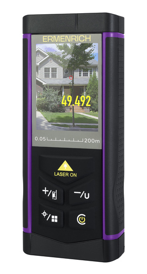 Ermenrich PRO LR200 lézeres mérő, kamerával 84653