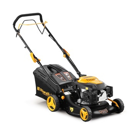 Fűnyíró fűgyűjtős, robbanómotoros, önjáró Riwall RPM 4235 42 cm, t6 ohv, 146 cm3, 2.6 kw RPM 4235