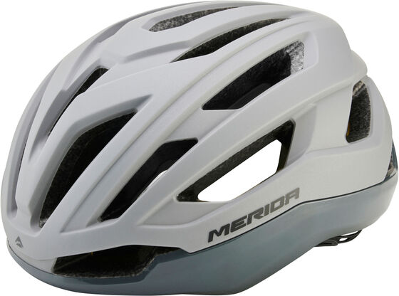 MERIDA Fejvédő ME APEX 54-58cm matt szürke/fényes szürke - 20 szellőző A2277000197