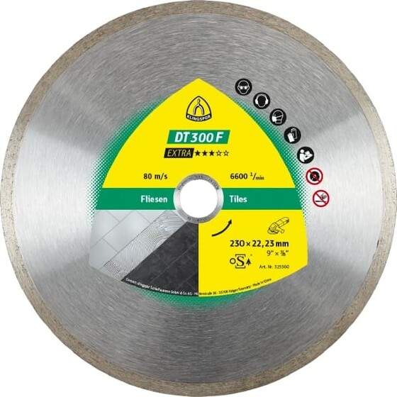 DT 300 F Gyémántvágókorong 125x1,6x22,23 - 325358