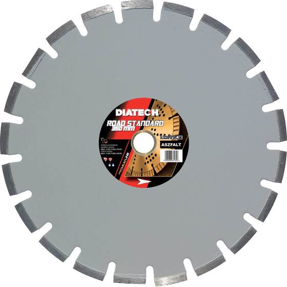 Gyémánt Vágókorong Aszfalt 300x2,8x10 - RDA300ST