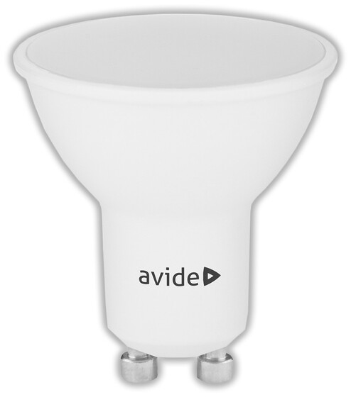 Avide LED Spot Alu+plastic 7W GU10 CW 6400K izzó - ABGU10CW-7W-AP