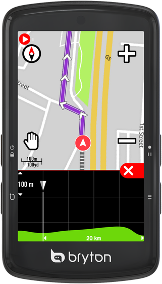 BRYTON Computer Bryton Rider S810 E GPS komputer BRRIDERS810E