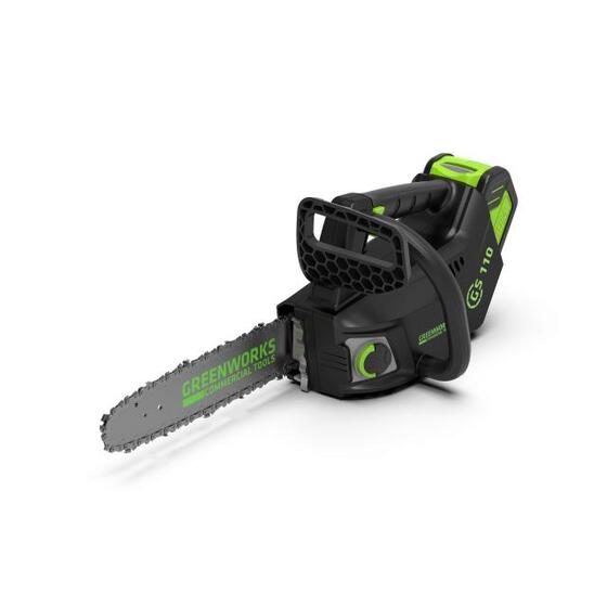 Láncfűrész egykezes akkumulátoros Greenworks GD40Tcs 40 v, 1/4-1.1-58 szemes, akku- és töltő nélkül 2003807-GW