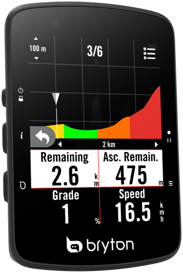 BRYTON Computer Bryton Rider 650 E GPS komputer BRRIDER650E