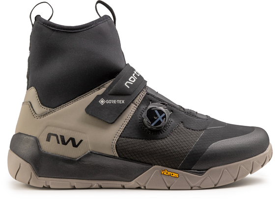 NORTHWAVE Cipő NW MTB MULTICROSS PLUSGTX 43 téli, fekete/homok 80234022-91-43