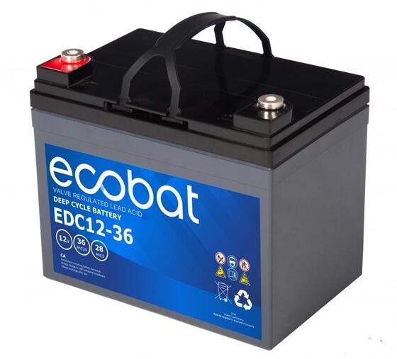 Ecobat gondozásmentes akkumulátor 12V 36Ah EDC 12731020250