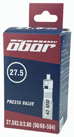 OBOR belső gumi 27,5x2,0-2,6 FV 40mm 19524