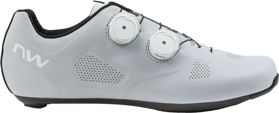 NORTHWAVE Cipő NW ROAD REVOLUTION 42,5 JÉGSZÜRKE/FEHÉR 80251040-116425