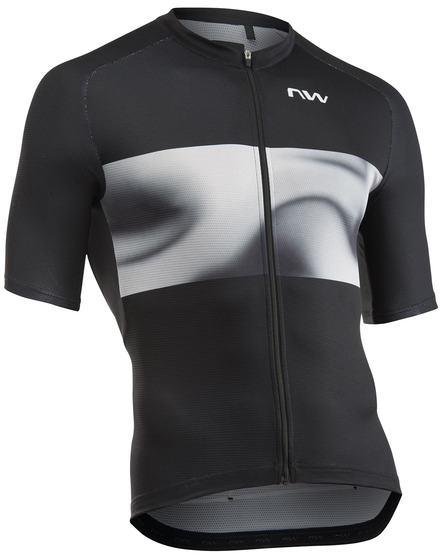 NORTHWAVE MEZ NW FORCE EVO RÖVID XXL FEKETE/VILÁGOSSZÜRKE 89241077-03-XXL